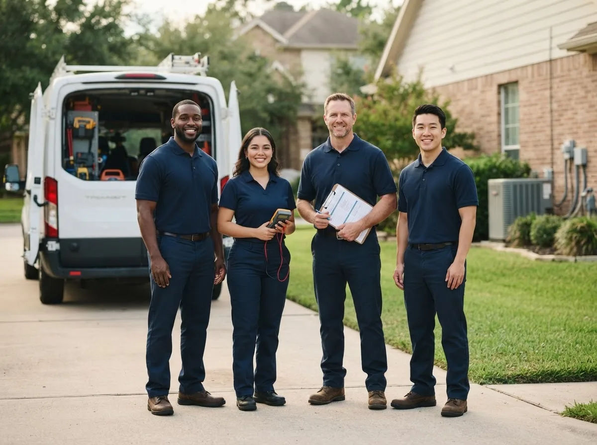 Certified HVAC technician near Bleiblerville, TX
